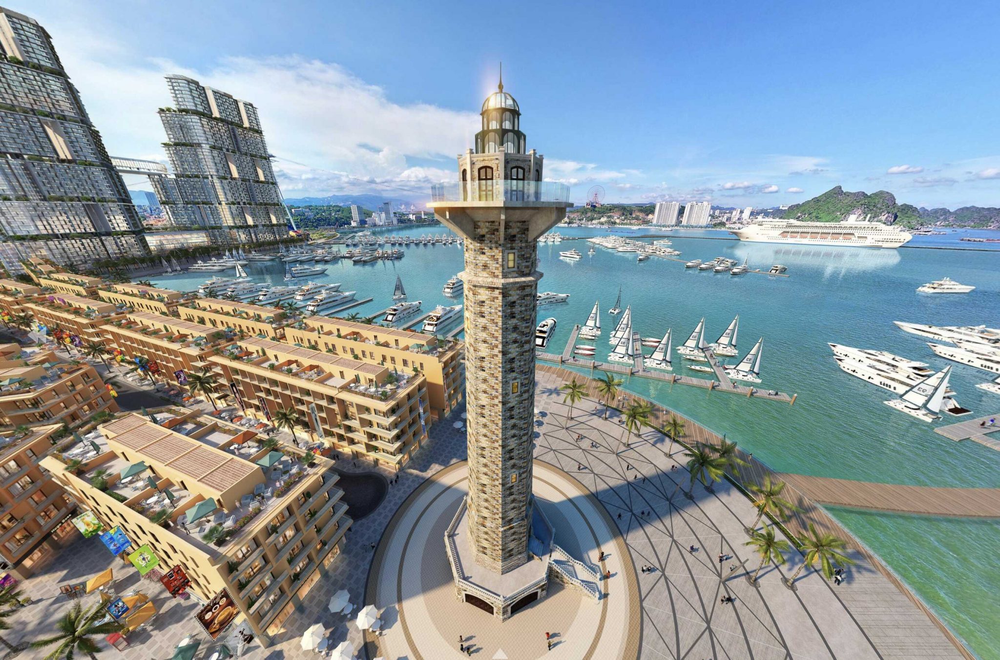 Khám phá mặt bằng Shophouse tại Sun Marina Plaza