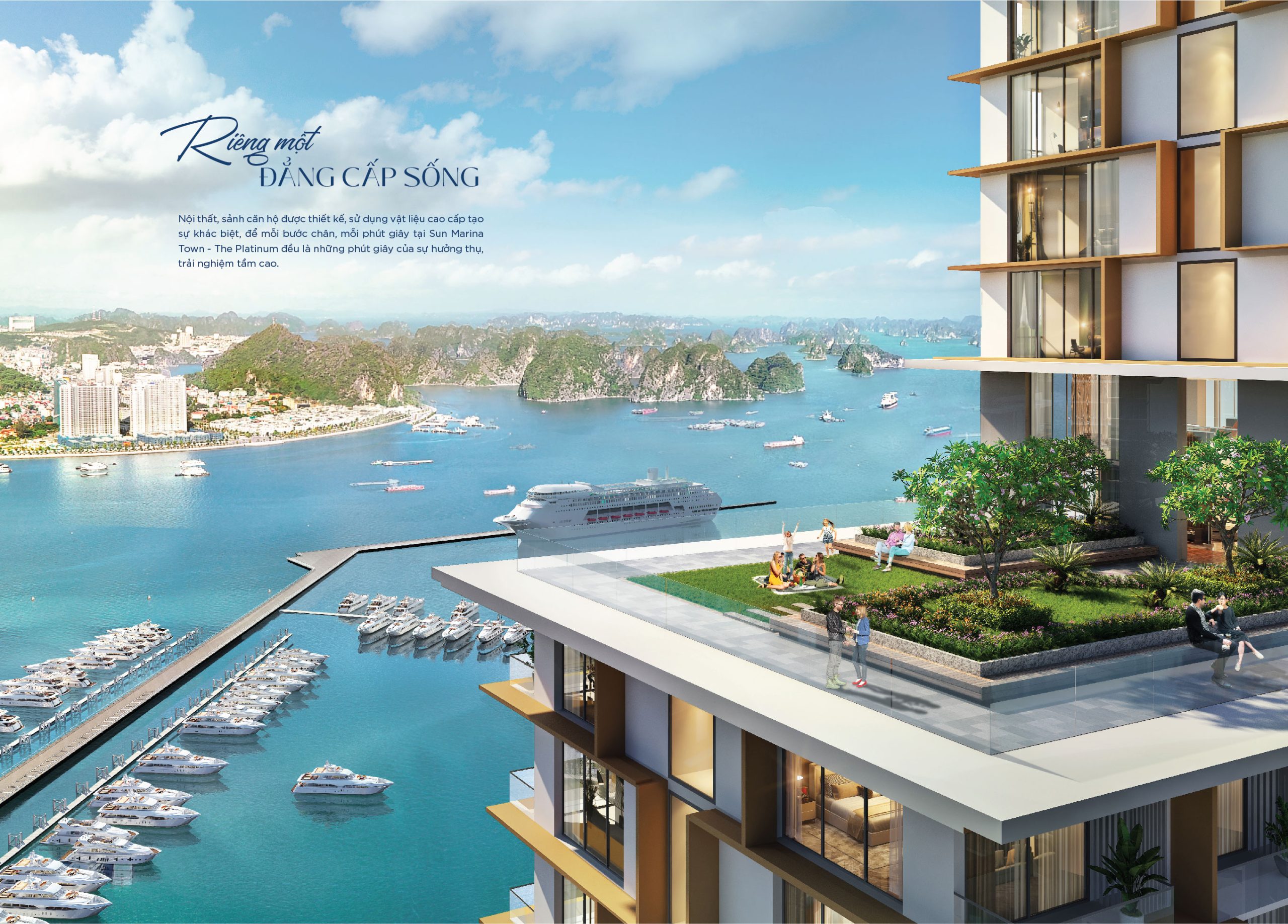 Tổng quan dòng căn hộ Platinum Sun Marina Hạ Long