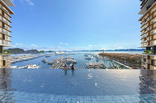 Tầm View tuyệt đẹp từ dự án Sun Grand Marina Hạ Long